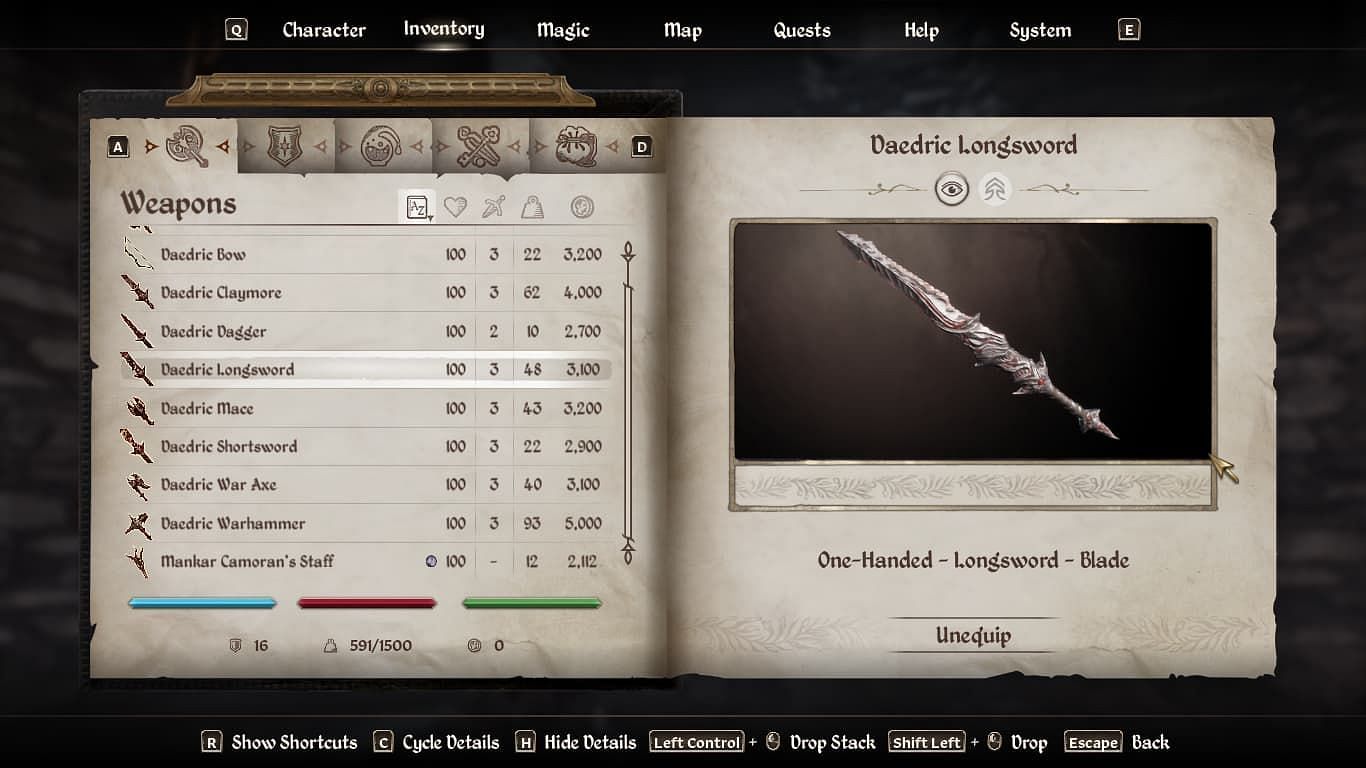 Longswords (Image via Sportskeeda || Bethesda Softworks)
